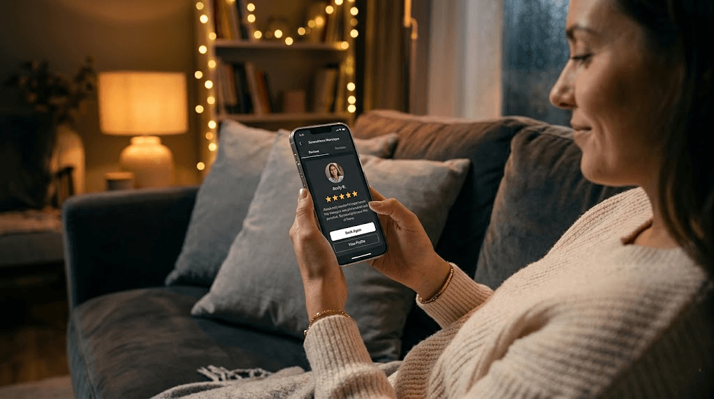 출장마사지 찐후기 확인 및 안전한 스마트폰 예약 방법