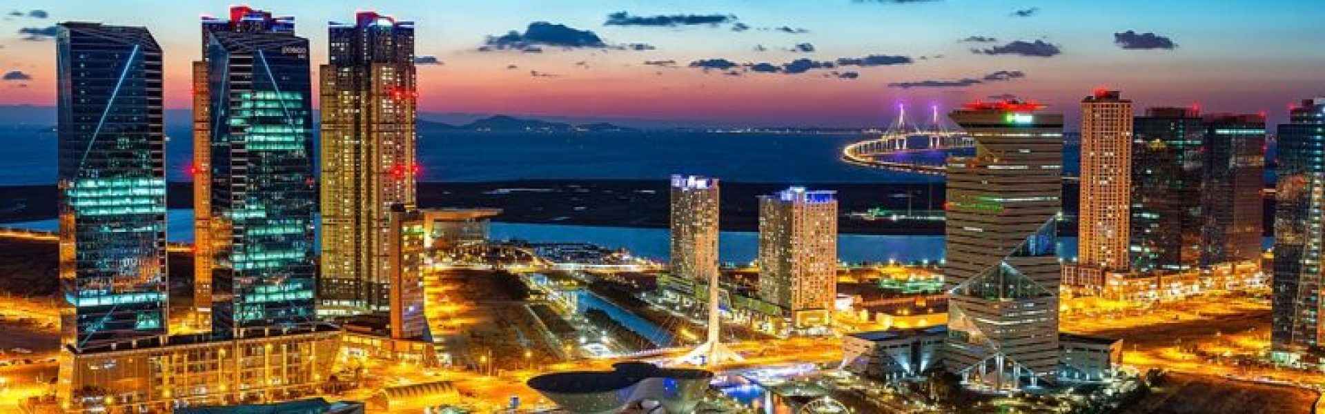 인천 바다 야경과 항만 풍경, 출장안마 안내